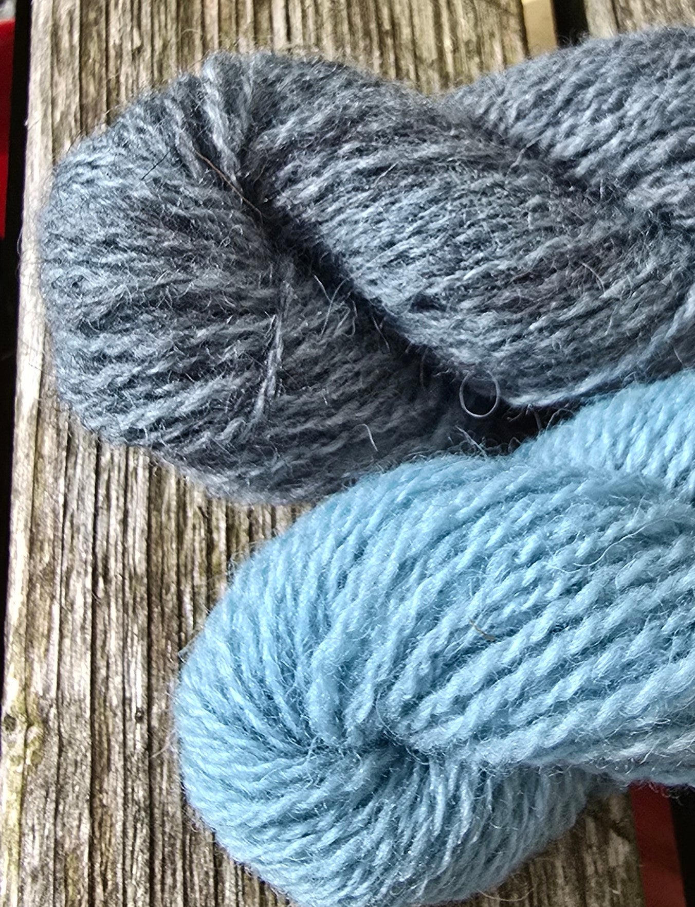 2 ply Shetland Wool 25g Skein - Purple & Blue Collection