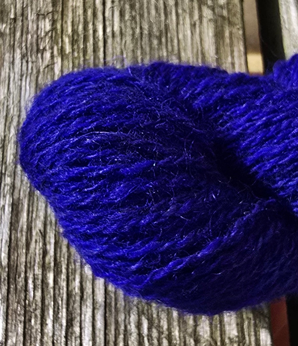 2 ply Shetland Wool 25g Skein - Purple & Blue Collection