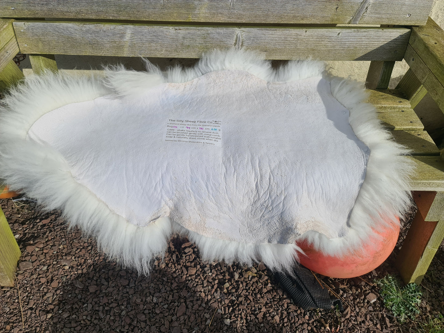 Sheepskin rug 58