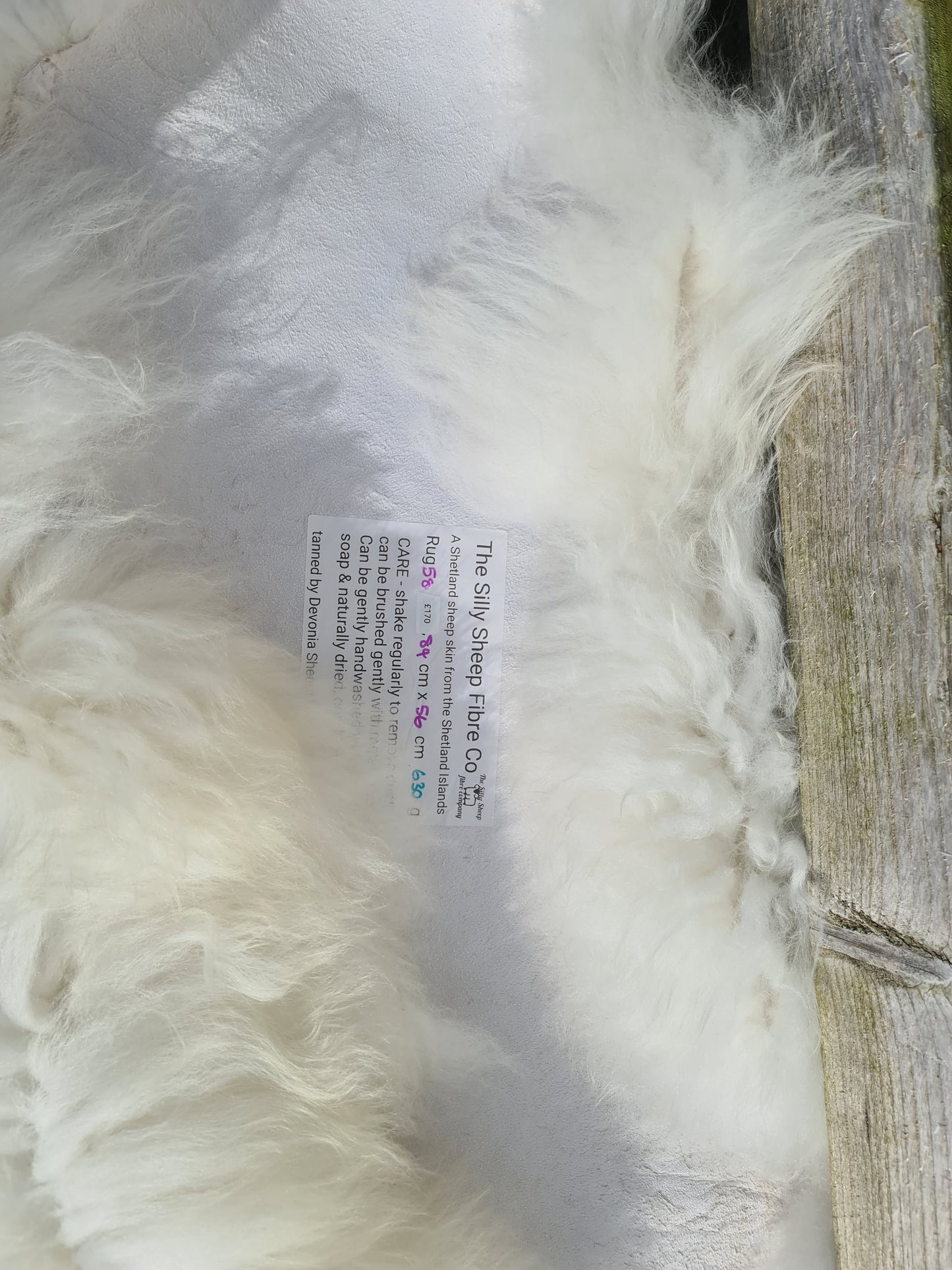 Sheepskin rug 58