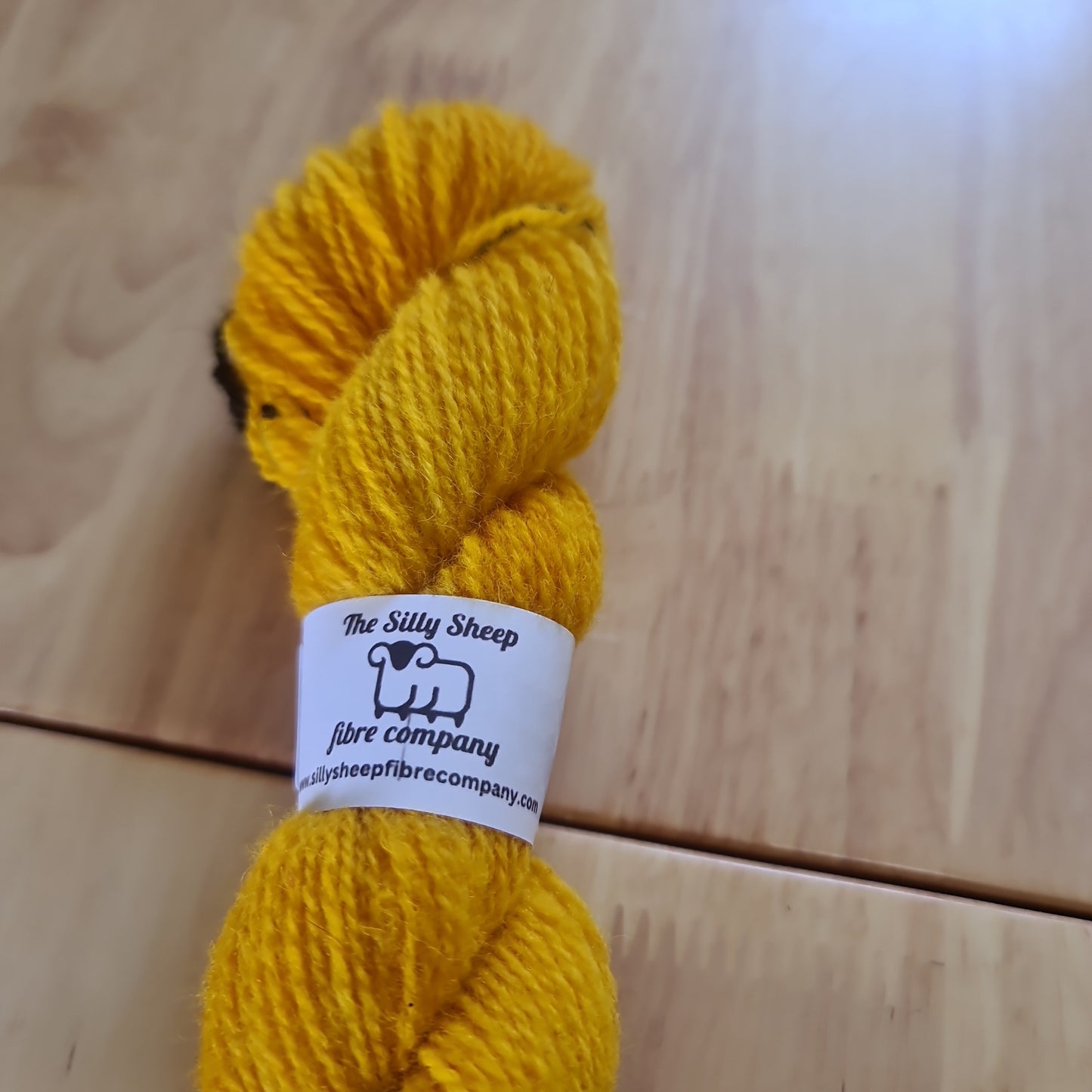 2 ply Shetland Wool 25g Skein - Yellow & Orange Collection