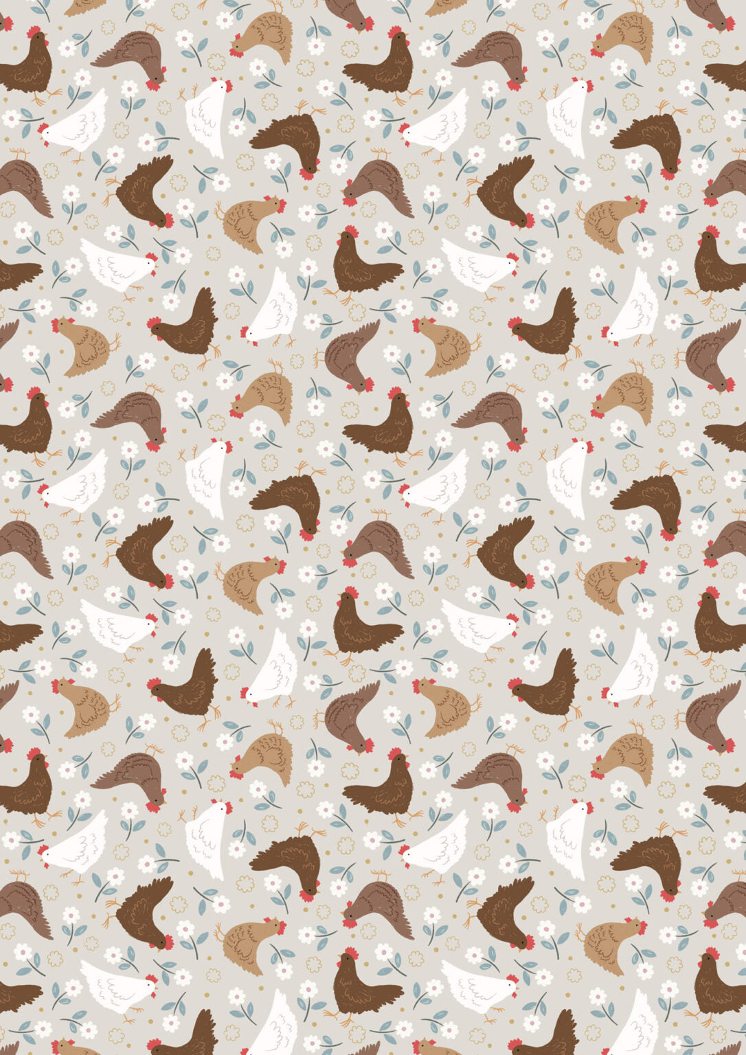 Lewis & Irene  Country Croft - Hens Grey