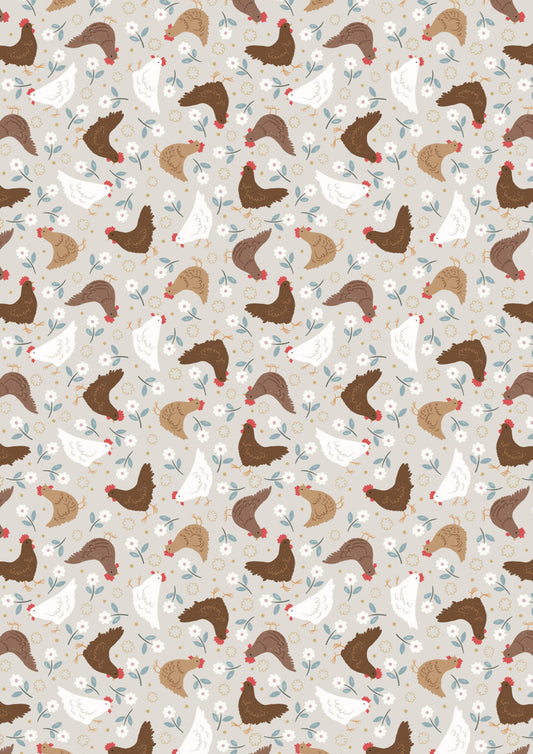 Lewis & Irene  Country Croft - Hens Grey