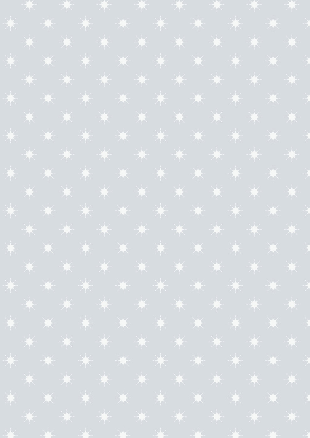 Lewis & Irene Fabric - Little stars on silver