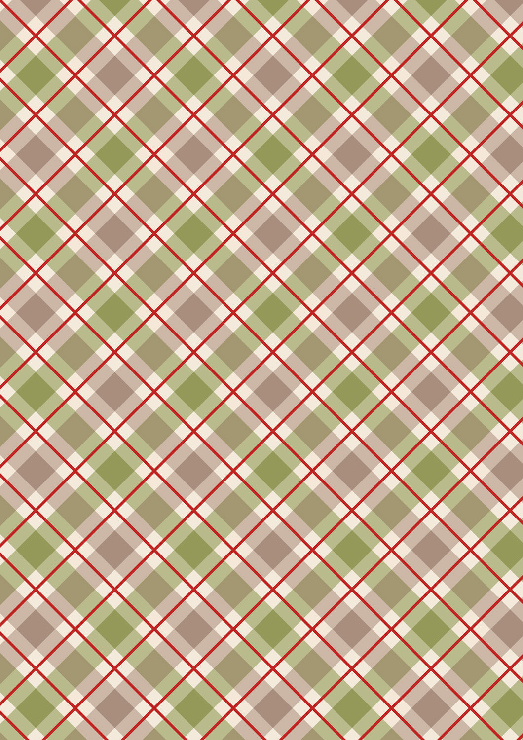 Lewis & Irene Fabric - Highland check