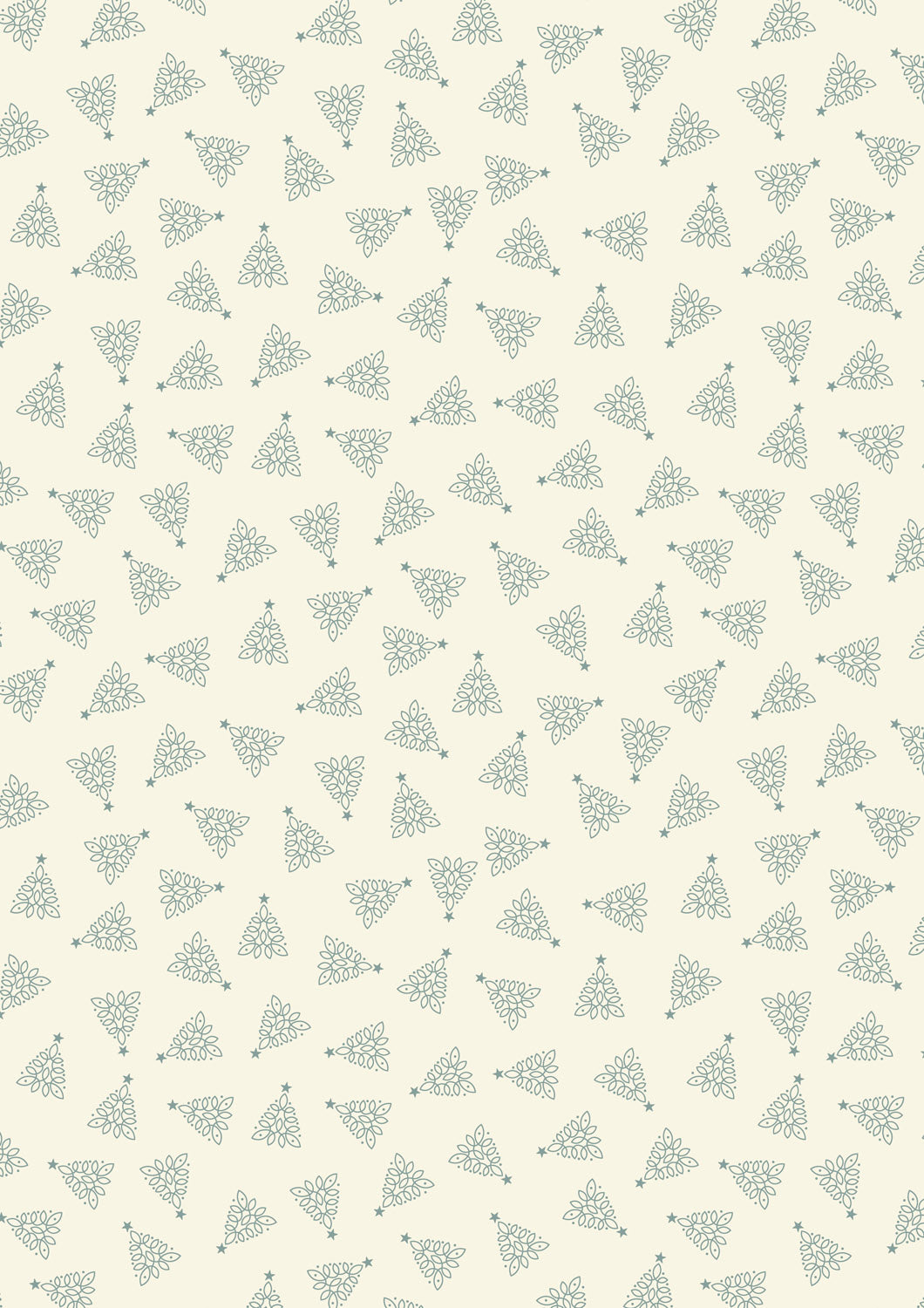 Lewis & Irene Fabric - Celtic trees on cream