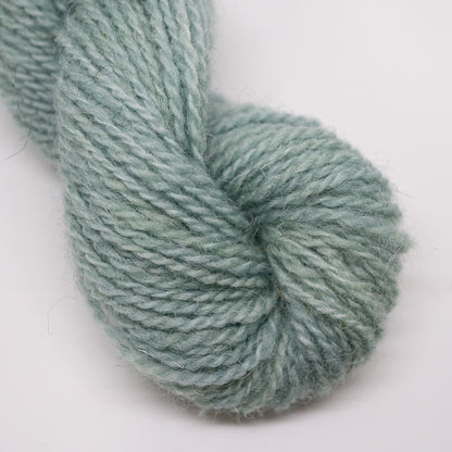 Hand Dyed 2 Ply Shetland Wool - Winter Sky (25g Skein)