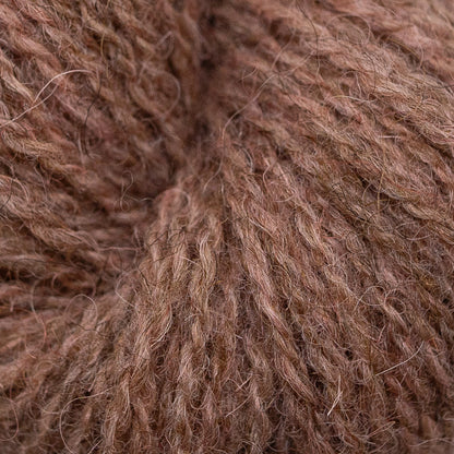Hand Dyed 2 Ply Shetland Wool - Dusty Pink (25g Skein)