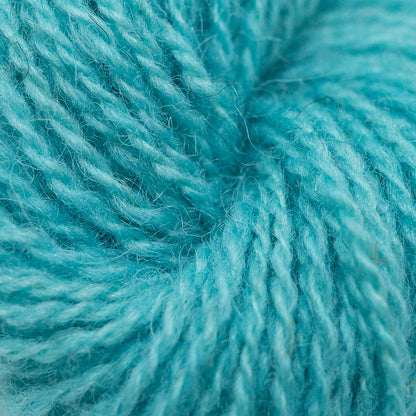 Hand Dyed 2 Ply Shetland Wool - Sky Blue (25g Skein)