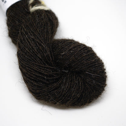 Lace Weight Shetland Wool - Natural Black (25g skein)