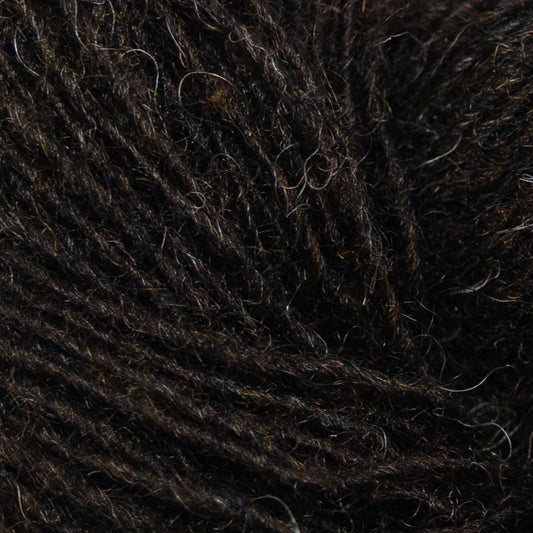 Lace Weight Shetland Wool - Natural Black (25g skein)