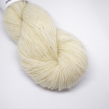 Lace Weight Shetland Wool - Natural White (25g skein)