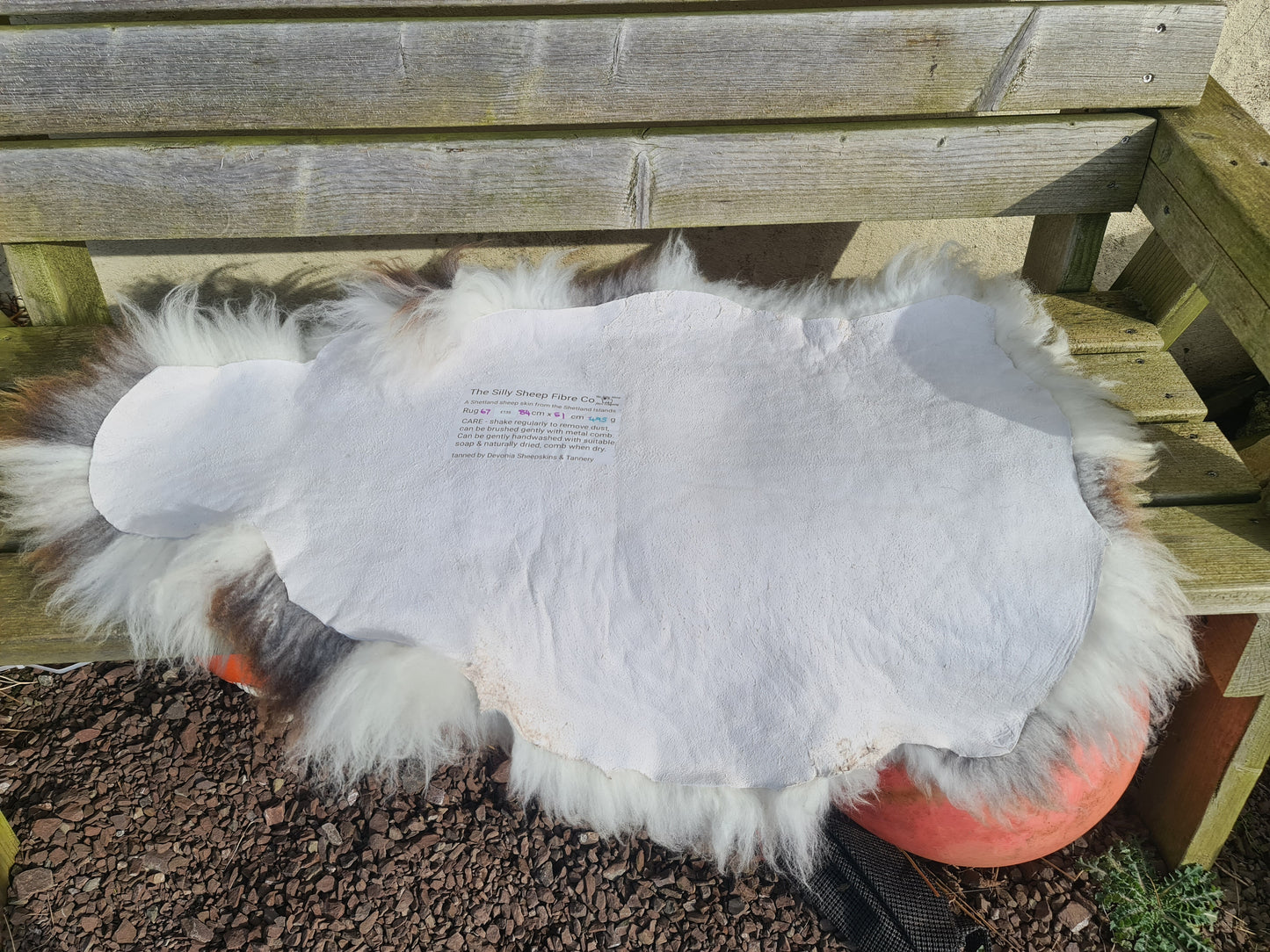 Sheepskin rug 67