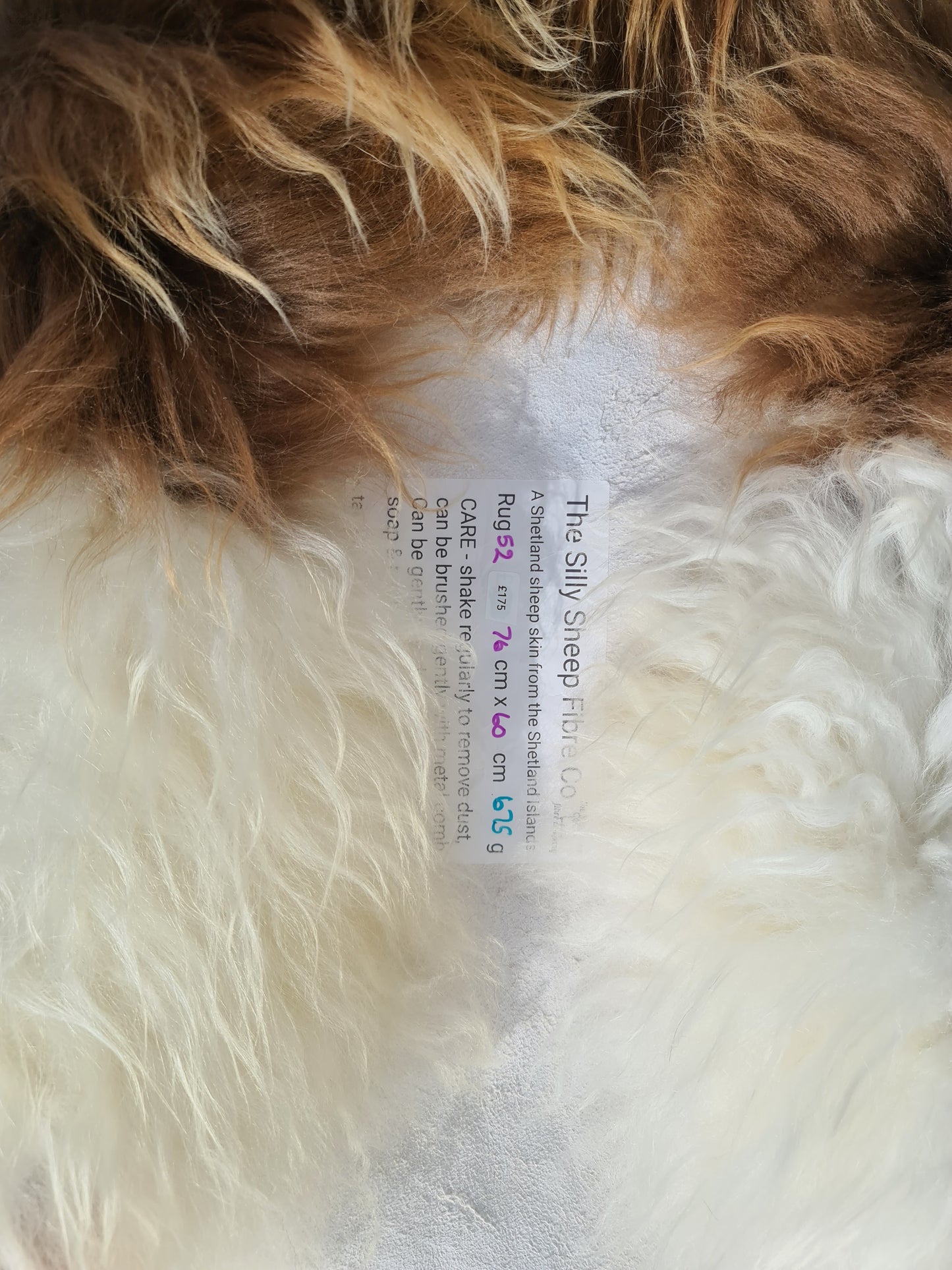 Sheepskin rug 52